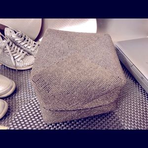 Funky and cool silver color jewelry box